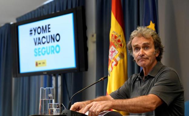 Fernando Simón, director del Centro de Coordinación de Alertas y Emergencias Sanitarias (CCAES) 