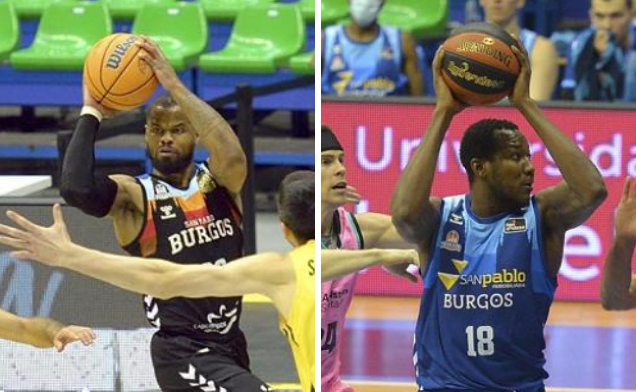 Omar Cook y Jordan Sakho se despiden del San pablo. 