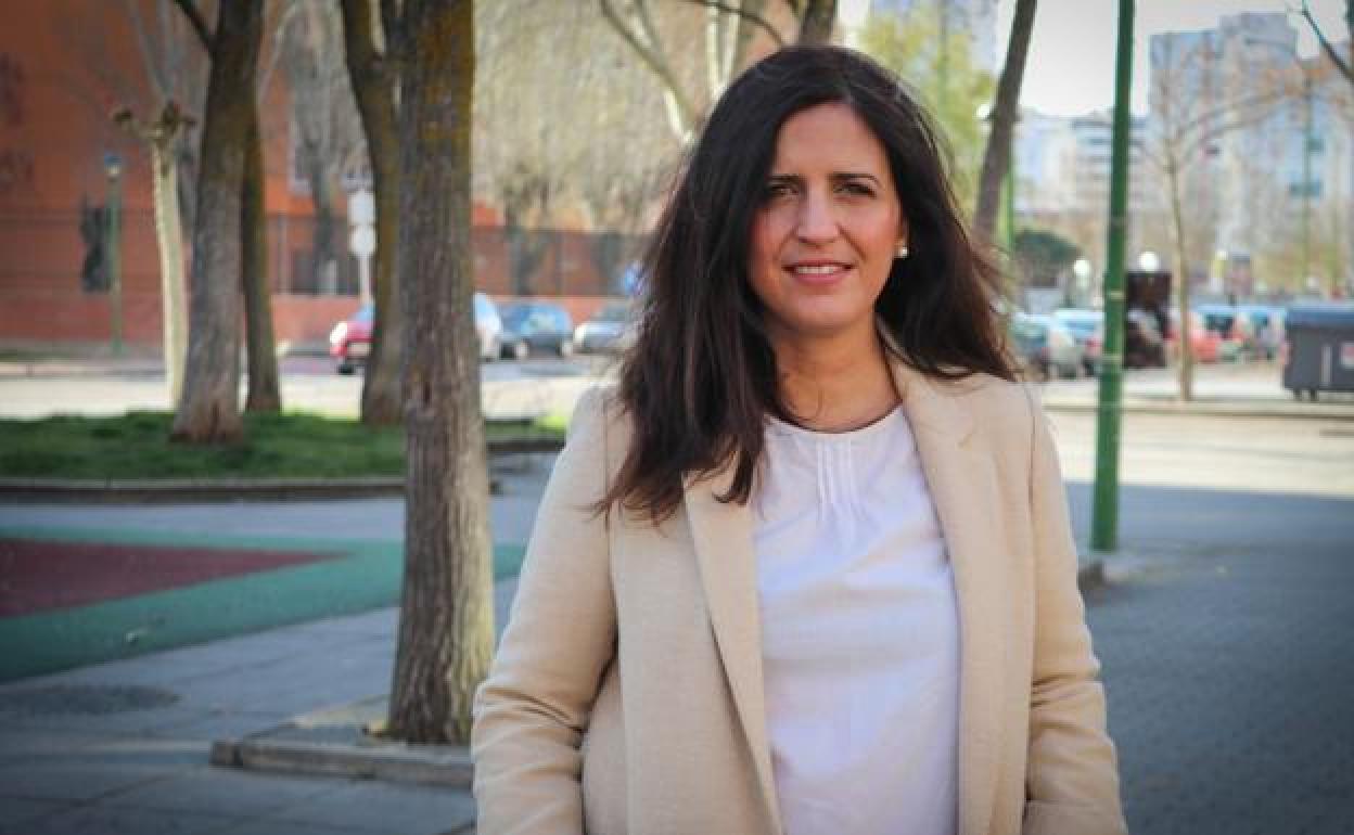 Esther Peña es la secretaria del PSOE de Burgos.