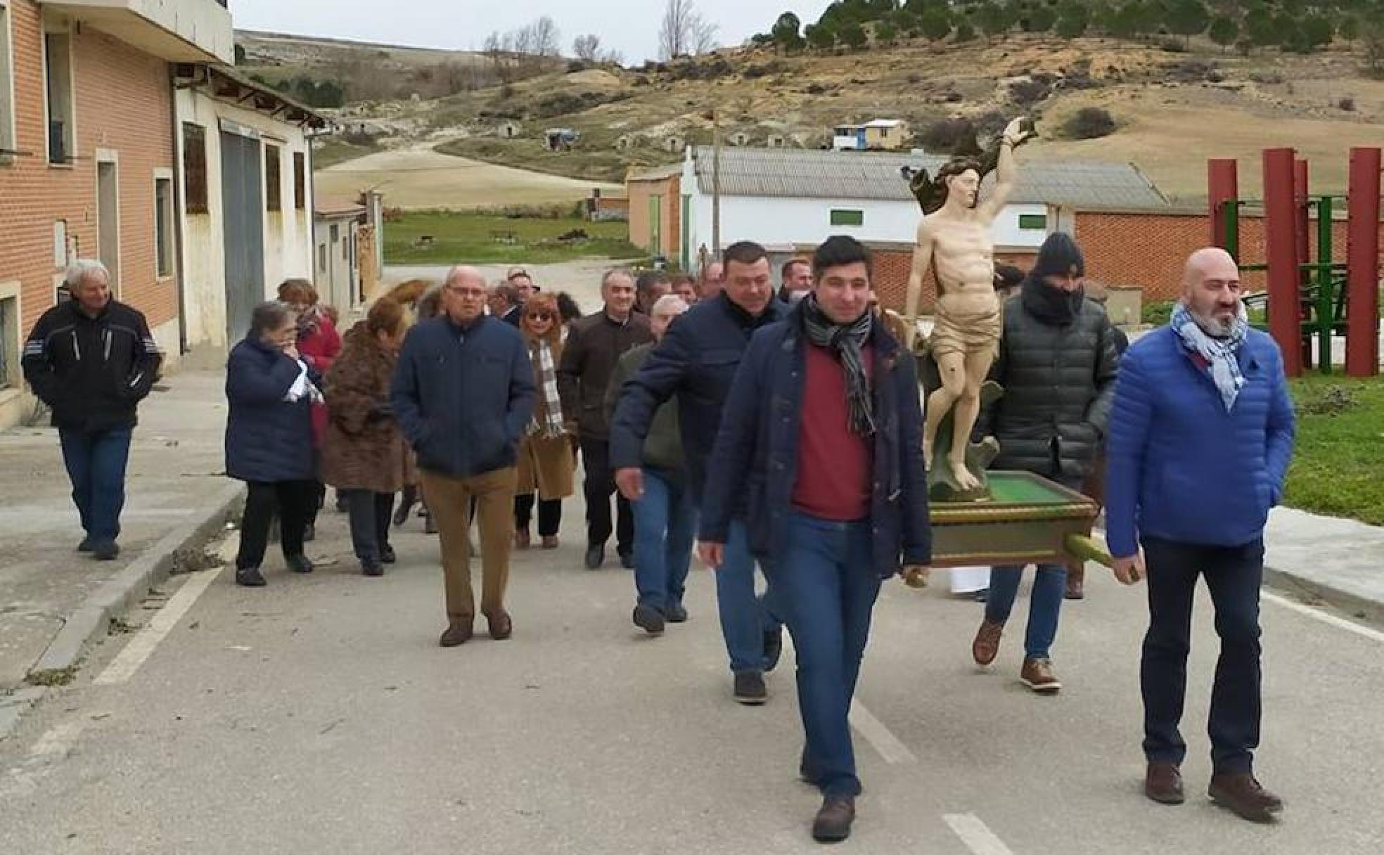 Procesión de San Sebastián de Villaco.