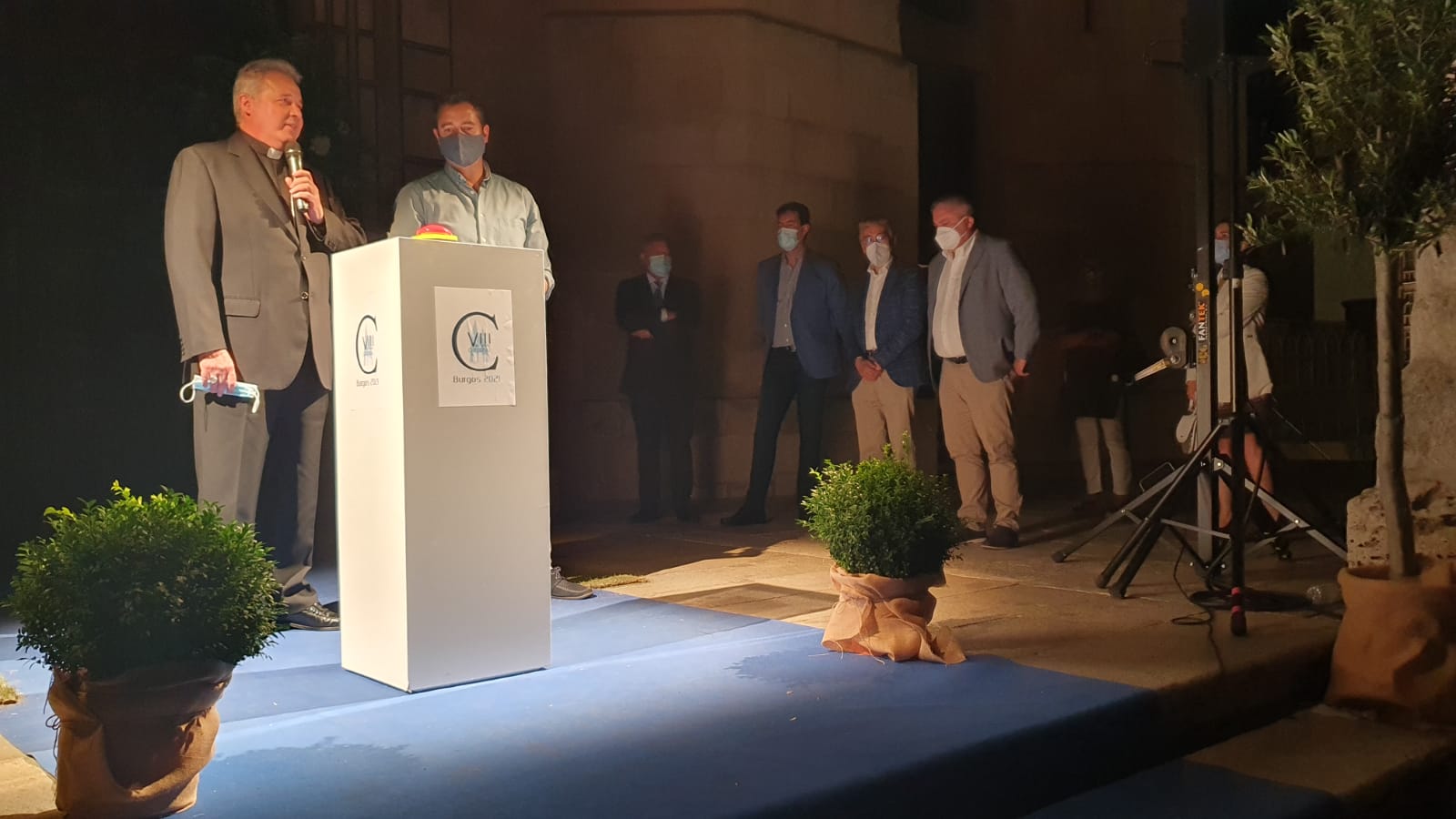Concierto de Pablo López dentro de los actos de conmemoración del VIII Centenario de la catedral de Burgos