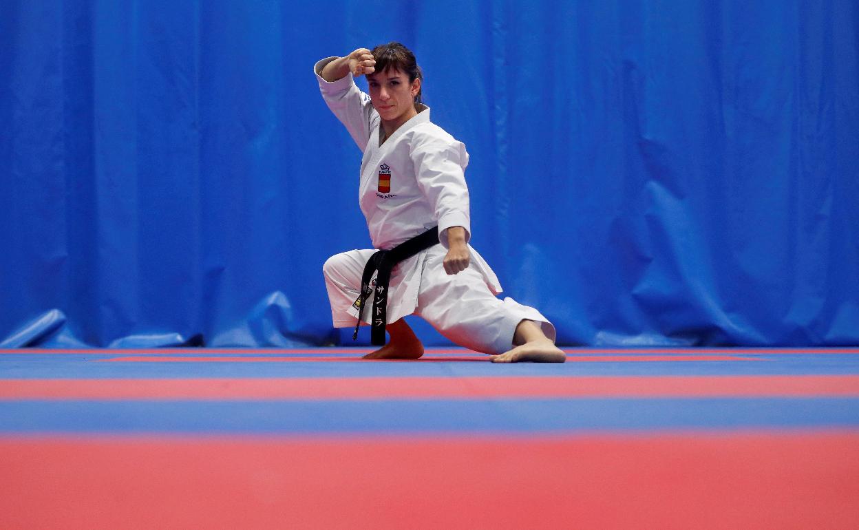 La karateka Sandra Sánchez será una de las opciones de medalla más claras de España.