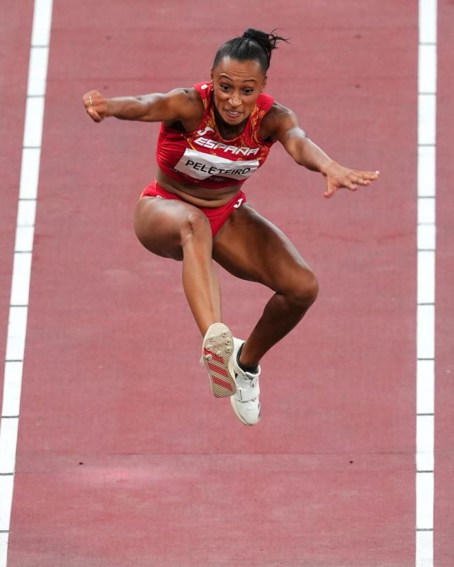 Fotos: Ana Peleteiro, bronce en triple salto