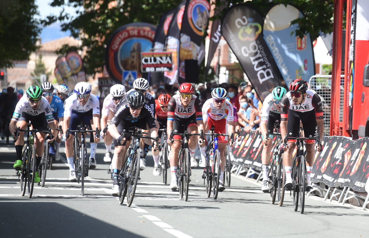 Fotos: Juan Sebastián Molano se lleva la victoria de la segunda etapa de la Vuelta a Burgos