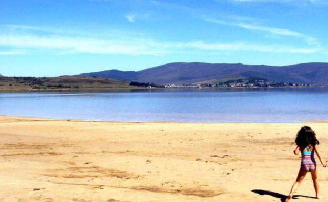Playa de Arija, en Burgos. 