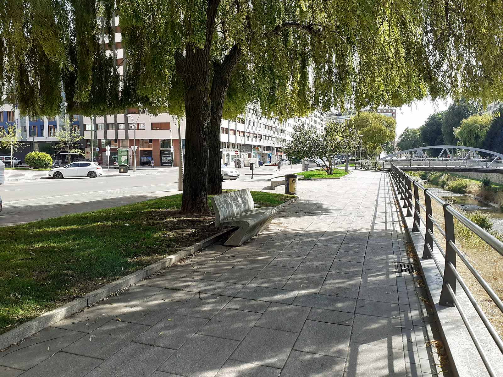 Los termómetros de la capital han alcanzado los 35,4º C durante la tarde del miércoles.