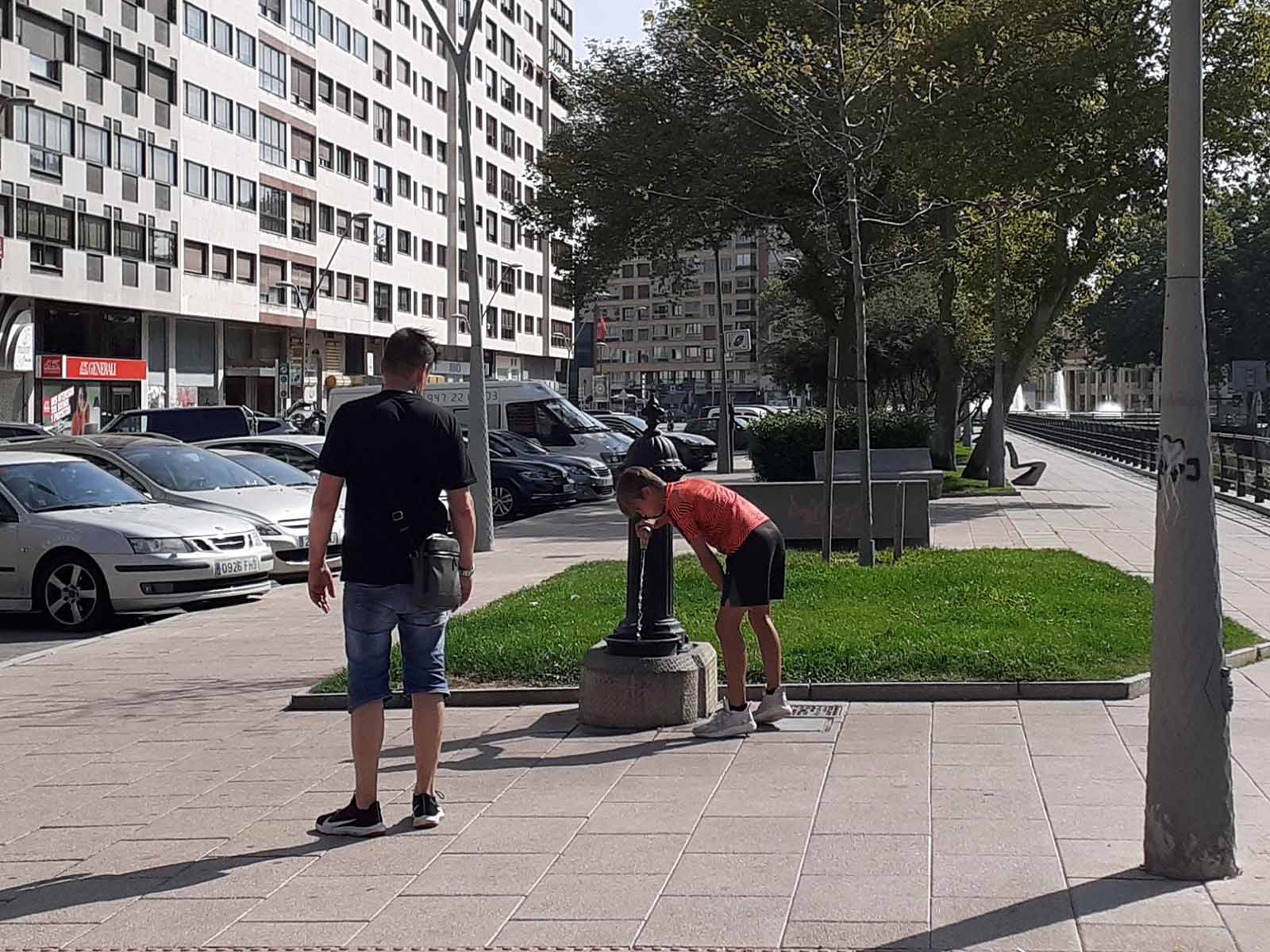 Los termómetros de la capital han alcanzado los 35,4º C durante la tarde del miércoles.