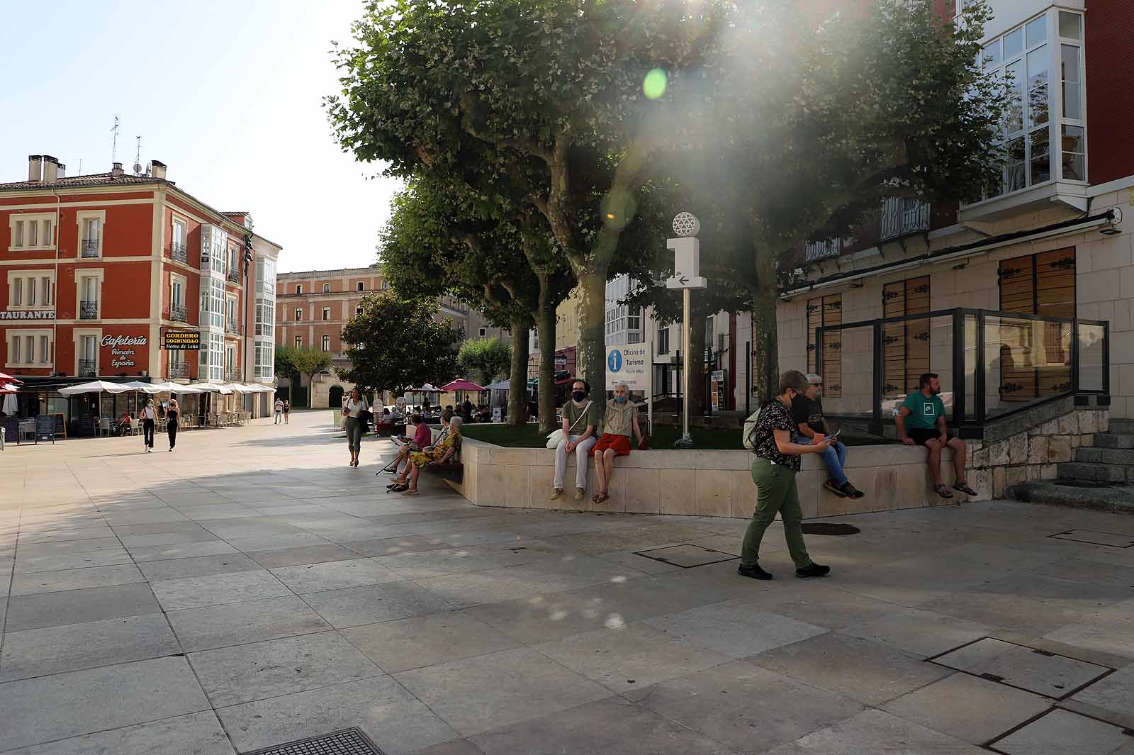 Los termómetros de la capital han alcanzado los 35,4º C durante la tarde del miércoles.