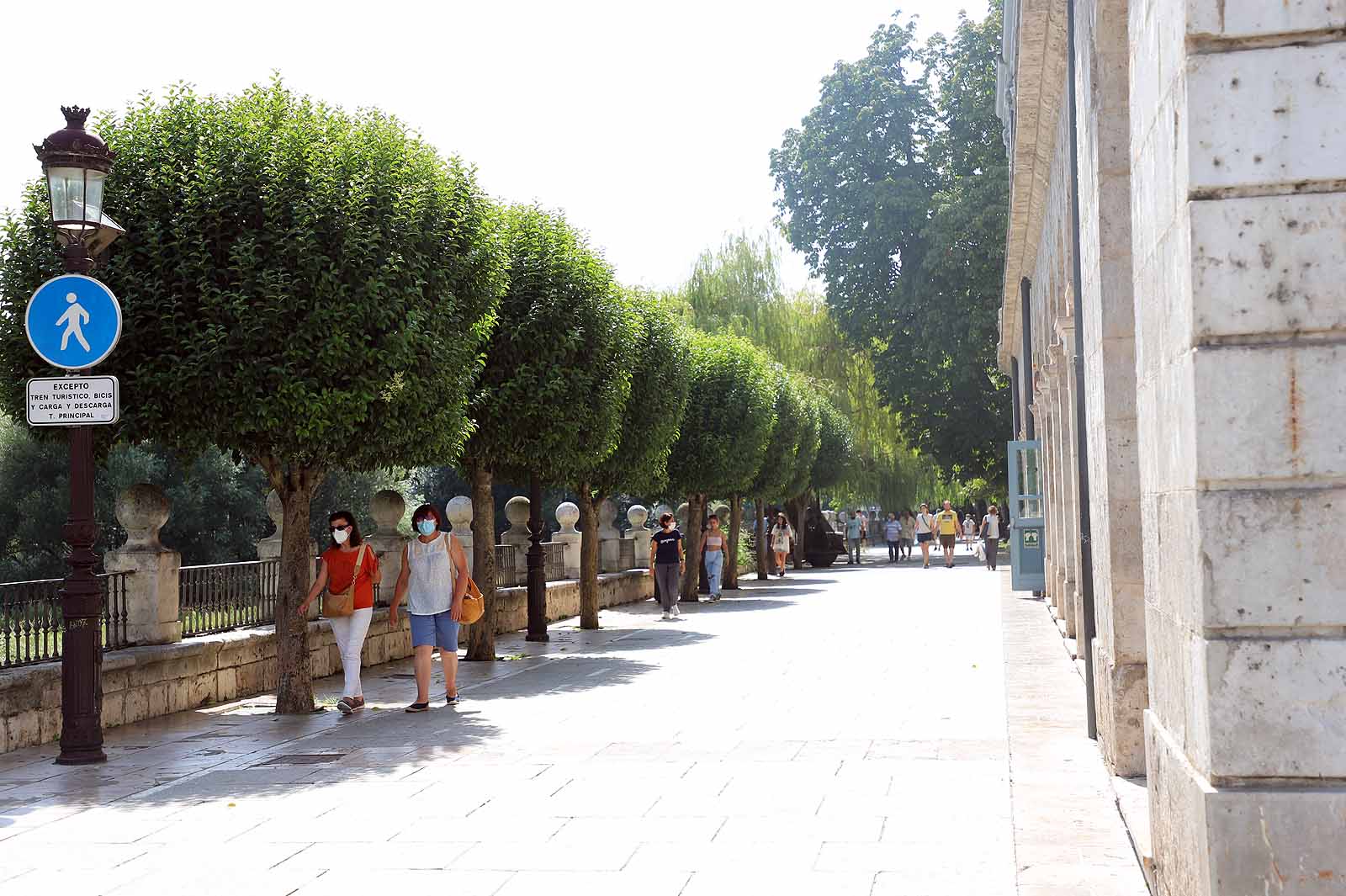 Los termómetros de la capital han alcanzado los 35,4º C durante la tarde del miércoles.