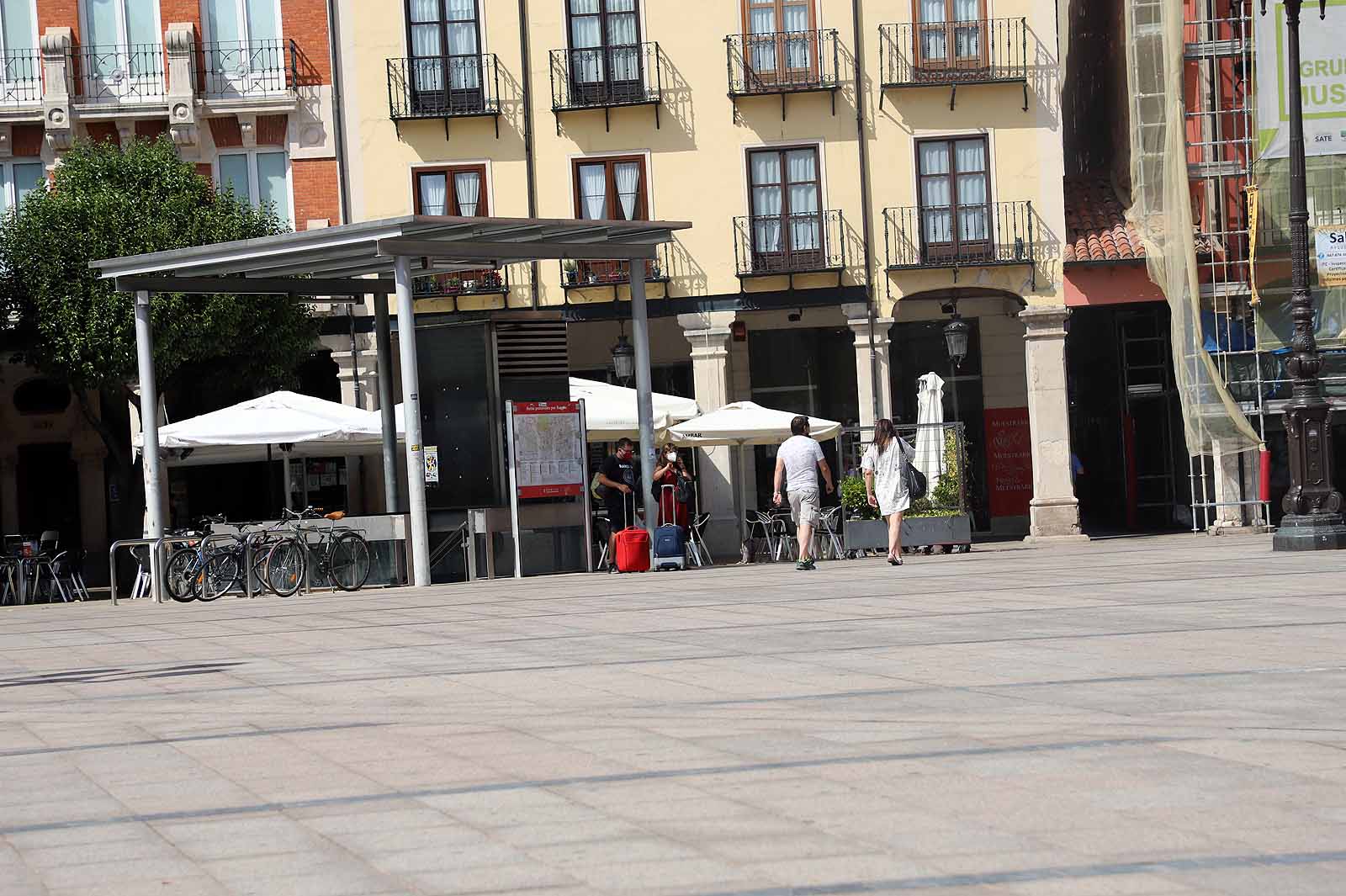 Los termómetros de la capital han alcanzado los 35,4º C durante la tarde del miércoles.