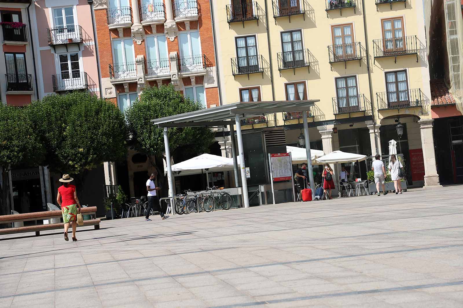 Los termómetros de la capital han alcanzado los 35,4º C durante la tarde del miércoles.