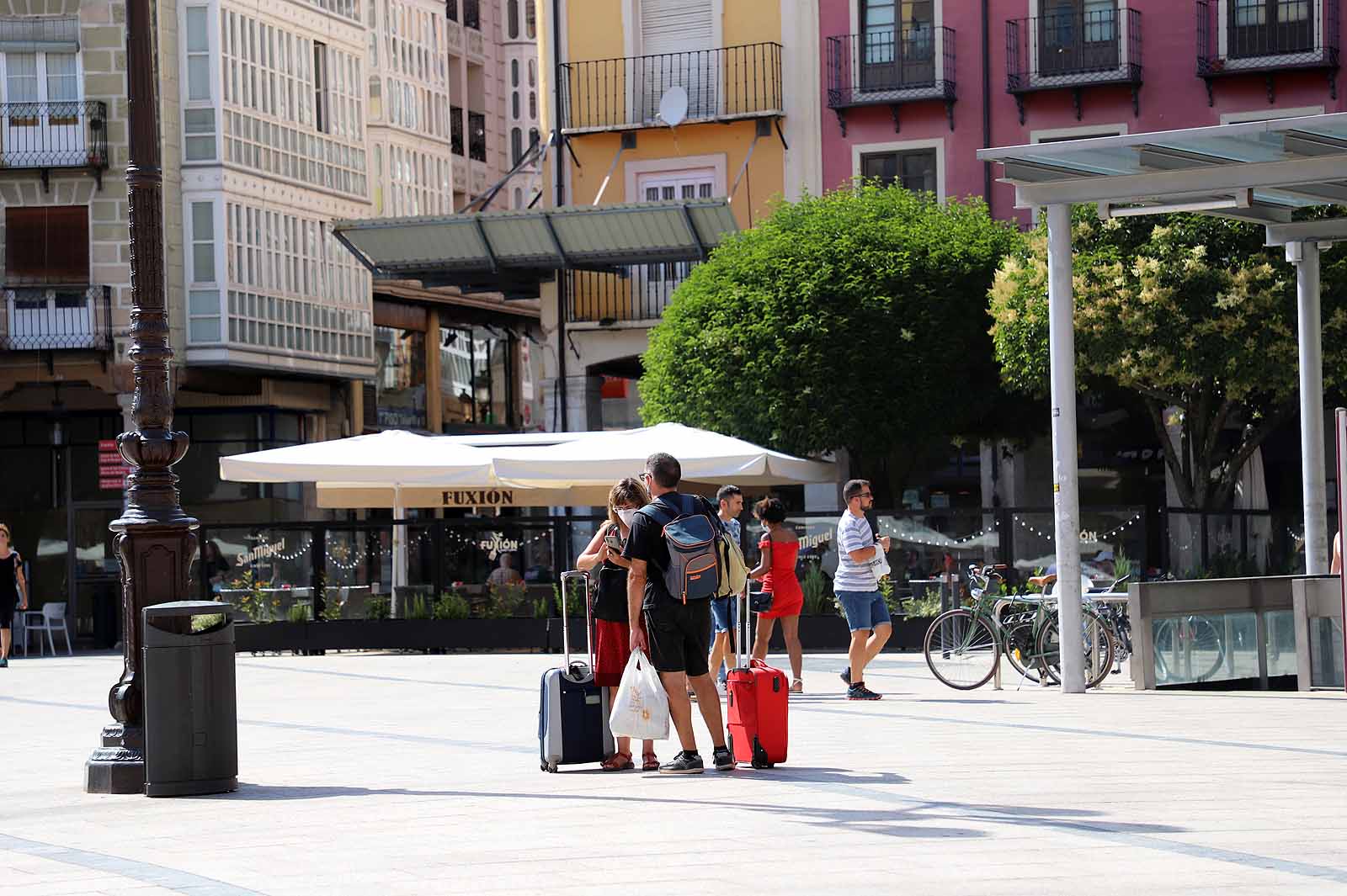 Los termómetros de la capital han alcanzado los 35,4º C durante la tarde del miércoles.