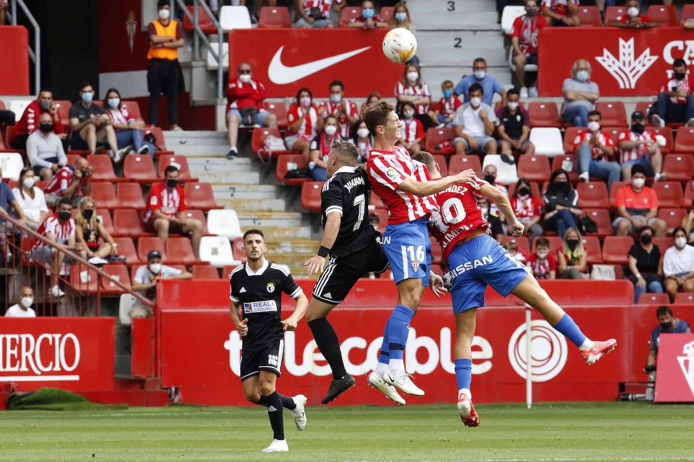 Los de Calero pierden por la mínima ante el Sporting de Gijón.