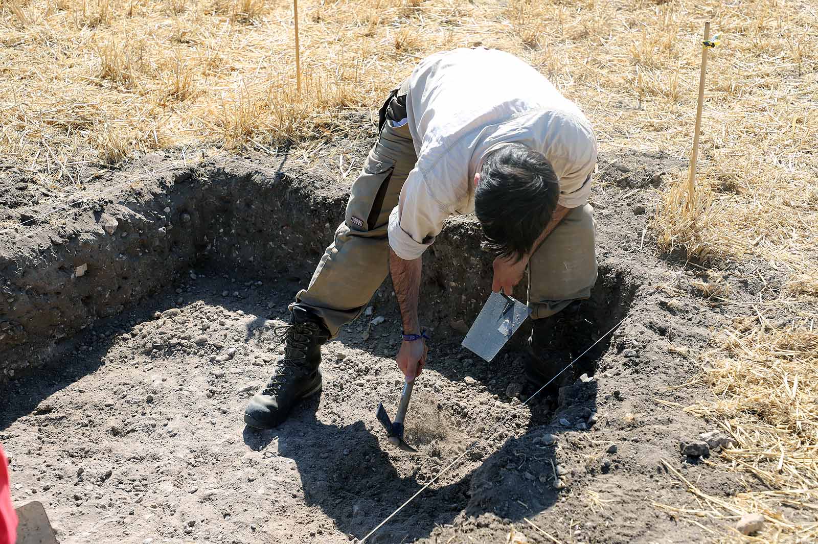 Un grupo de arqueólogos se traslada por quinto año para investigar un asedio romano.