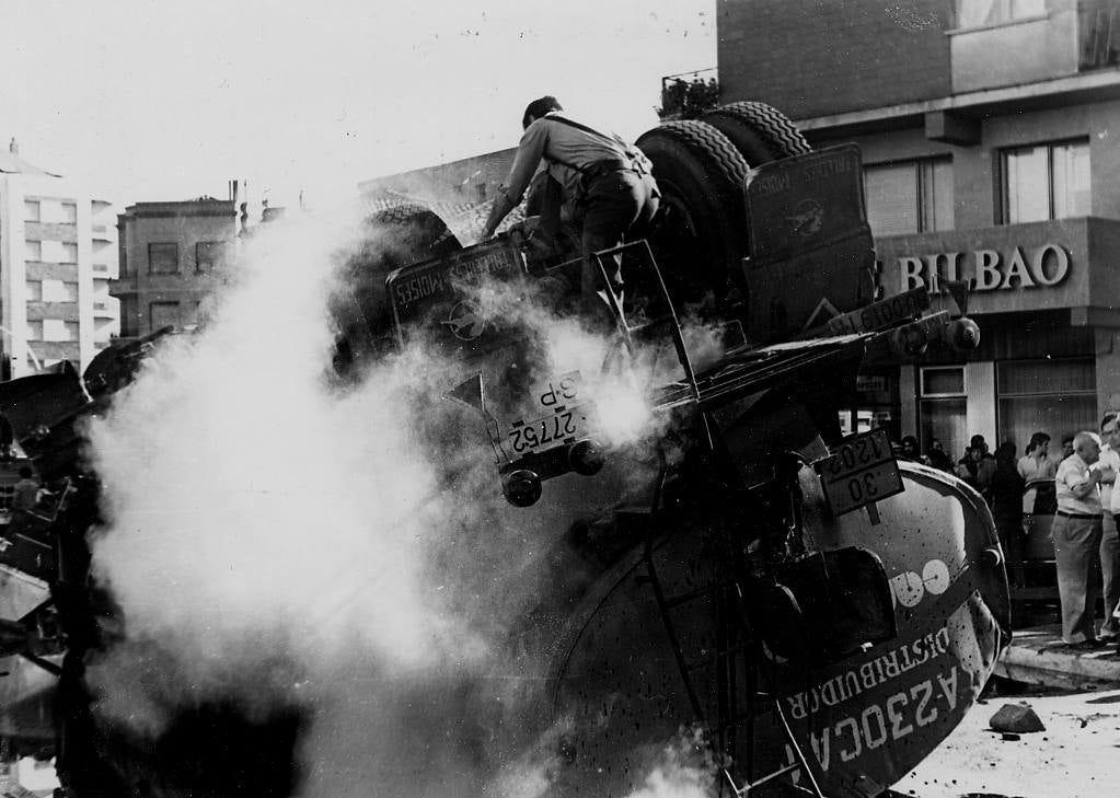 Fotos: Atropello múltiple en Aranda de Duero en 1979