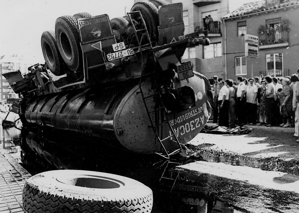 Fotos: Atropello múltiple en Aranda de Duero en 1979