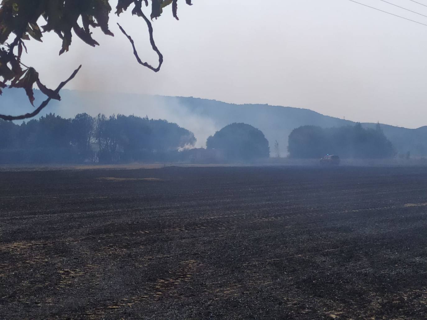 Fotos: Incendio en San Millán de Juarros