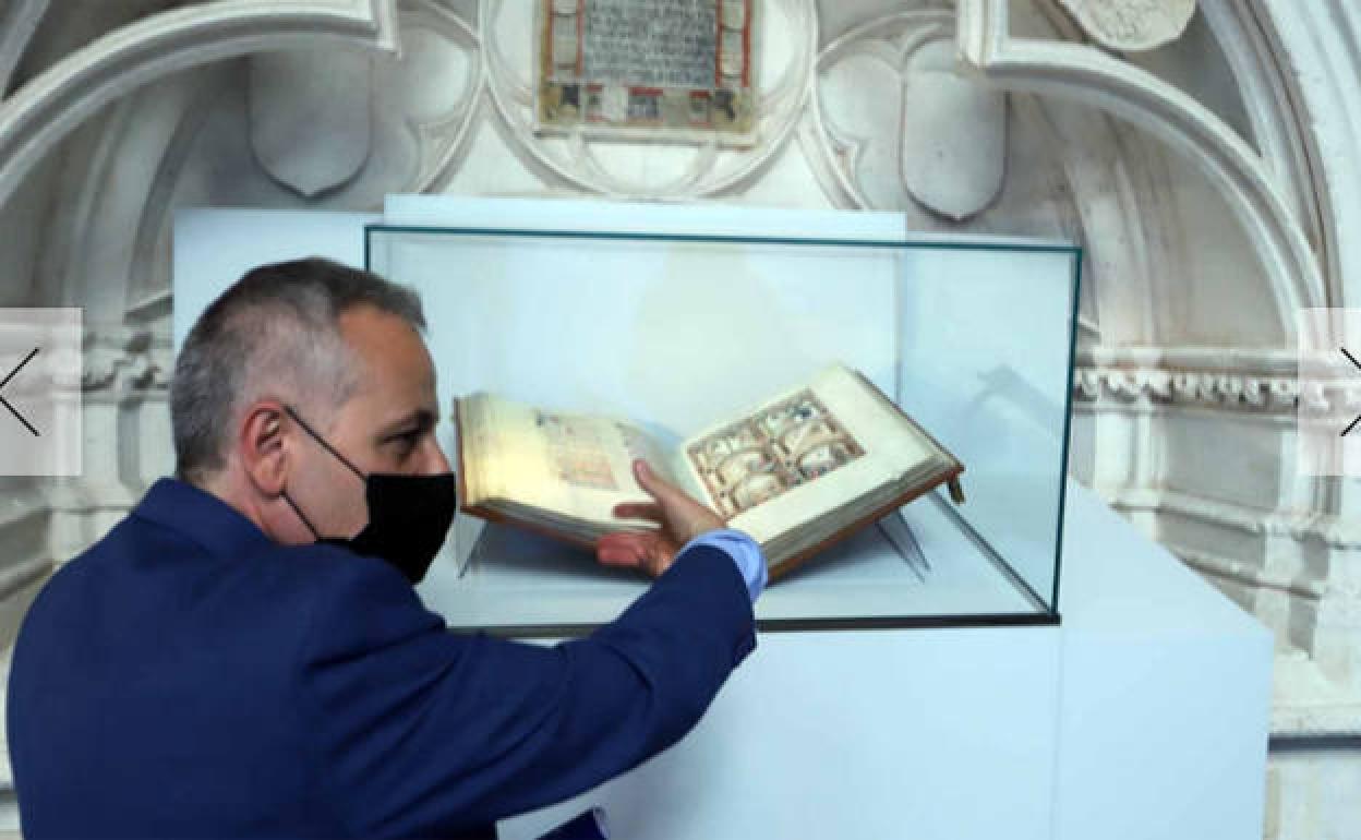 Exposición 'Lux', en su sede de la Catedral de Burgos. 