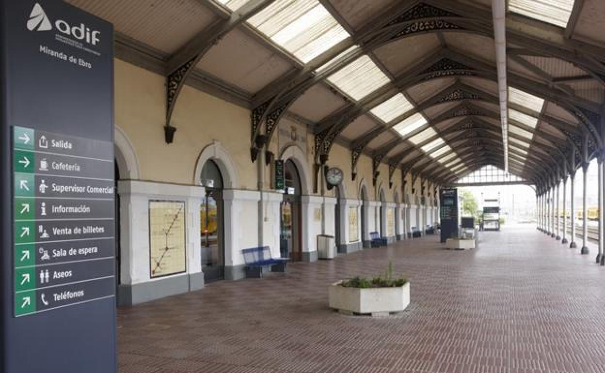 Estación de Miranda de Ebro. 