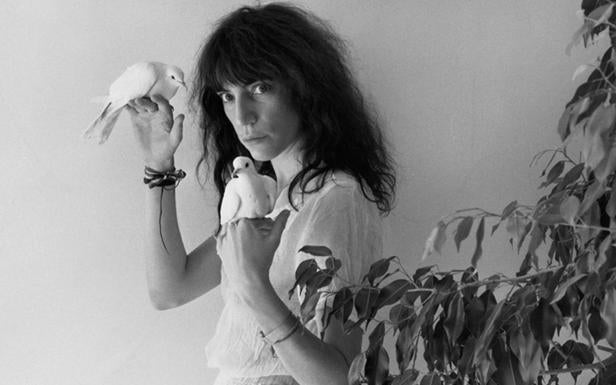 Patti Smith, en una imagen en la década de los setenta. 