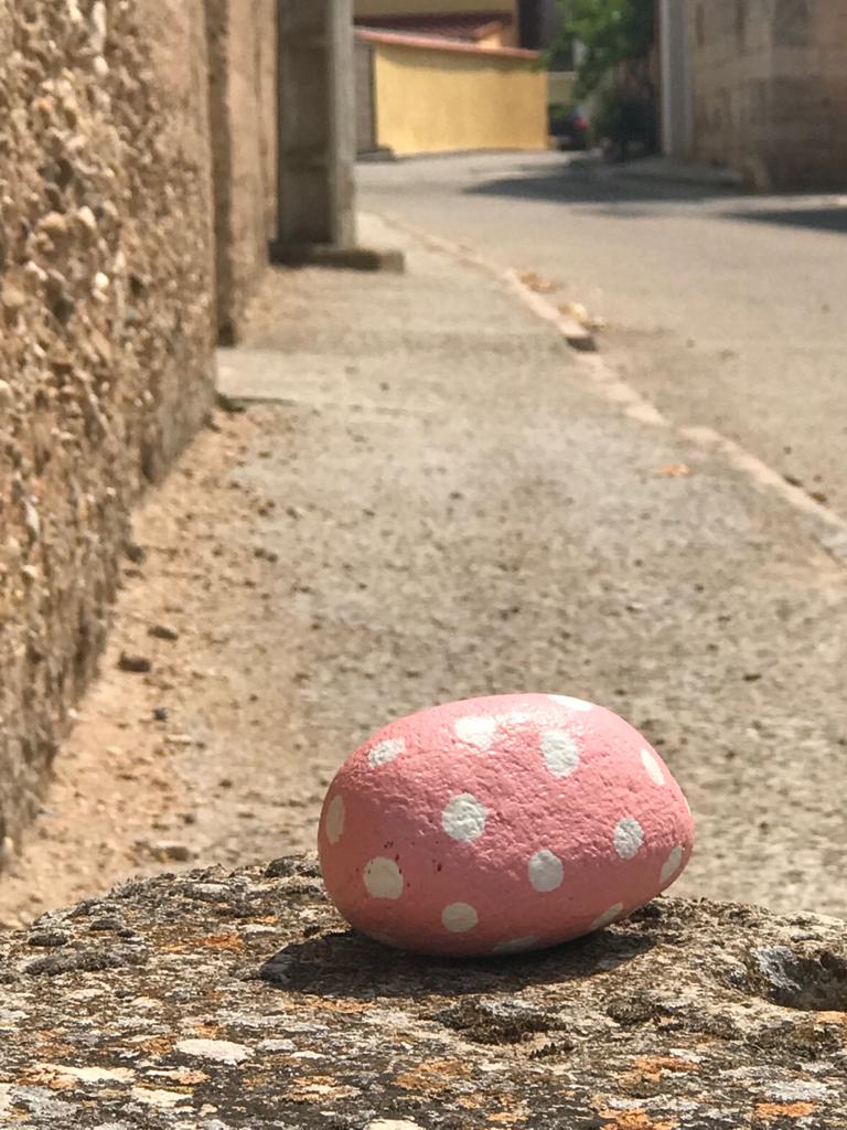 Fotos: &#039;PetreArte&#039;, pintura sobre piedras en Palazuelos de Muñó