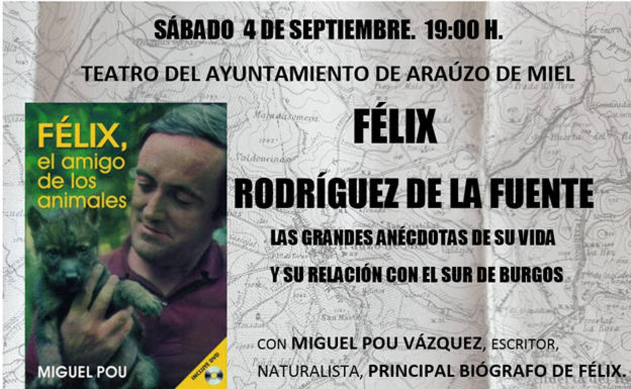 El biógrafo de Félix Rodríguez de la Fuente protagoniza una conferencia sobre el naturalista