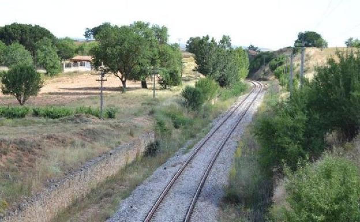 Ferrocarril Madrid - Burgos.