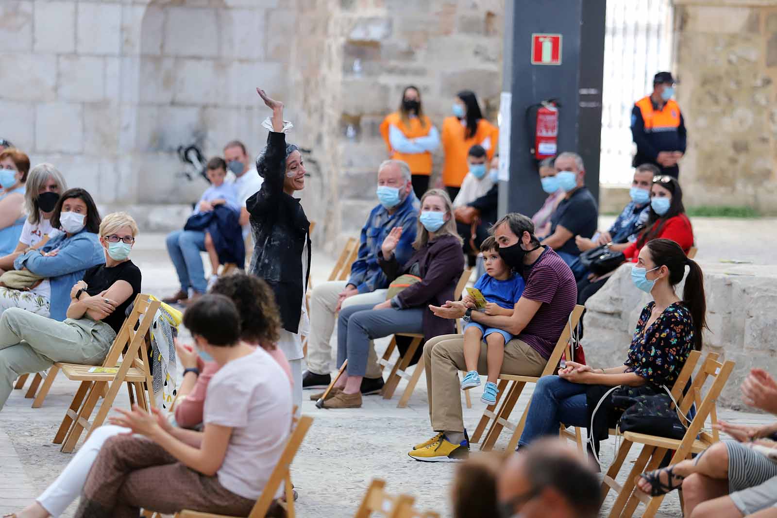 Circo, danza y teatro ya están en Burgos en una nueva edición del festival.