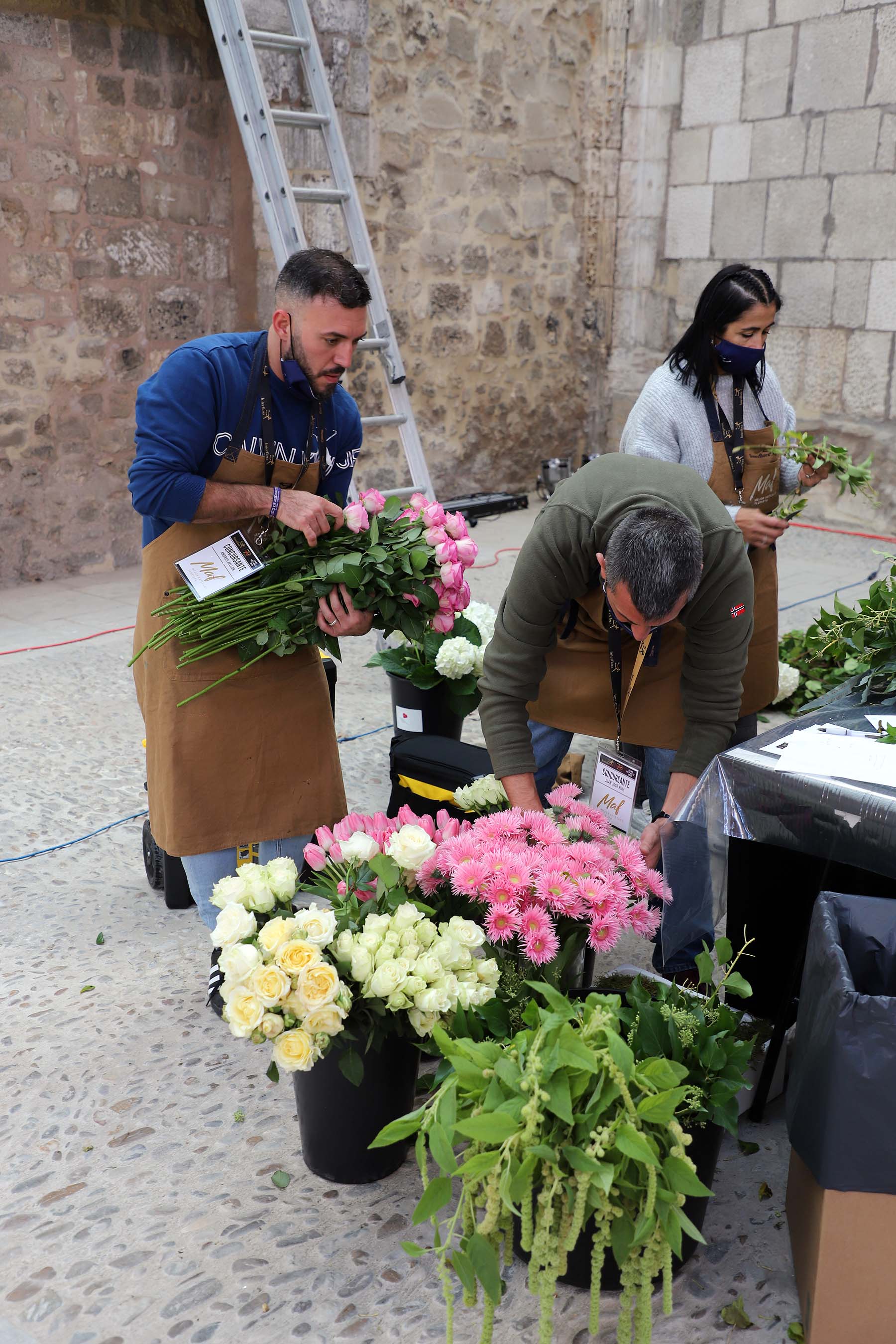 Fotos: En busca del mejor artesano florista de España