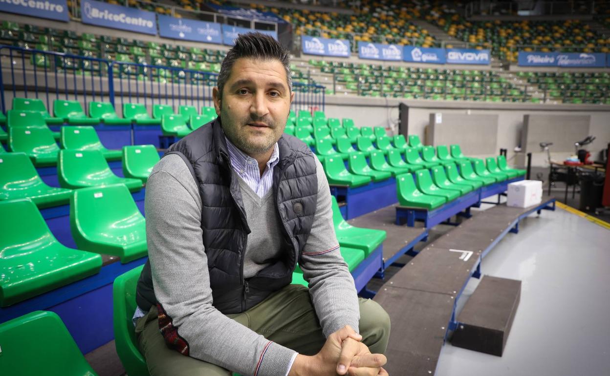 Albano Martínez, director deportivo del Hereda San Pablo Burgos. 