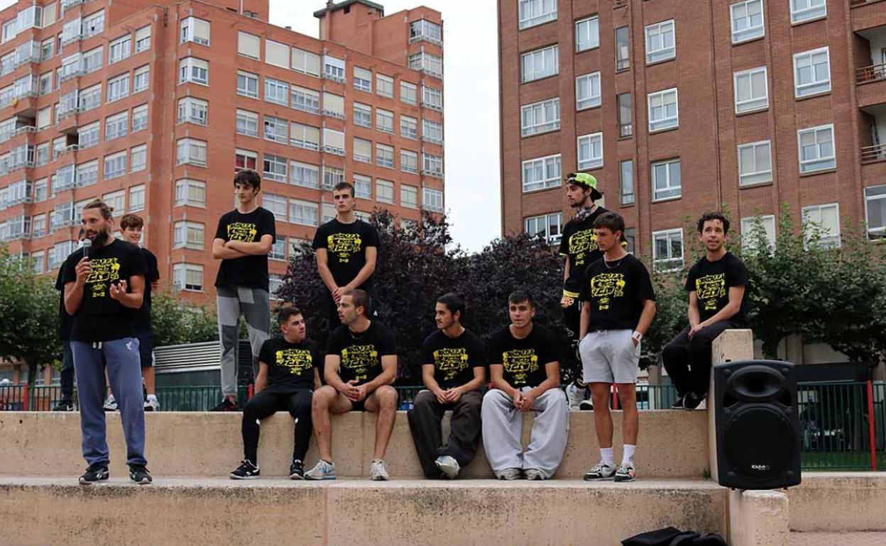 La comunidad de parkour de Burgos. 