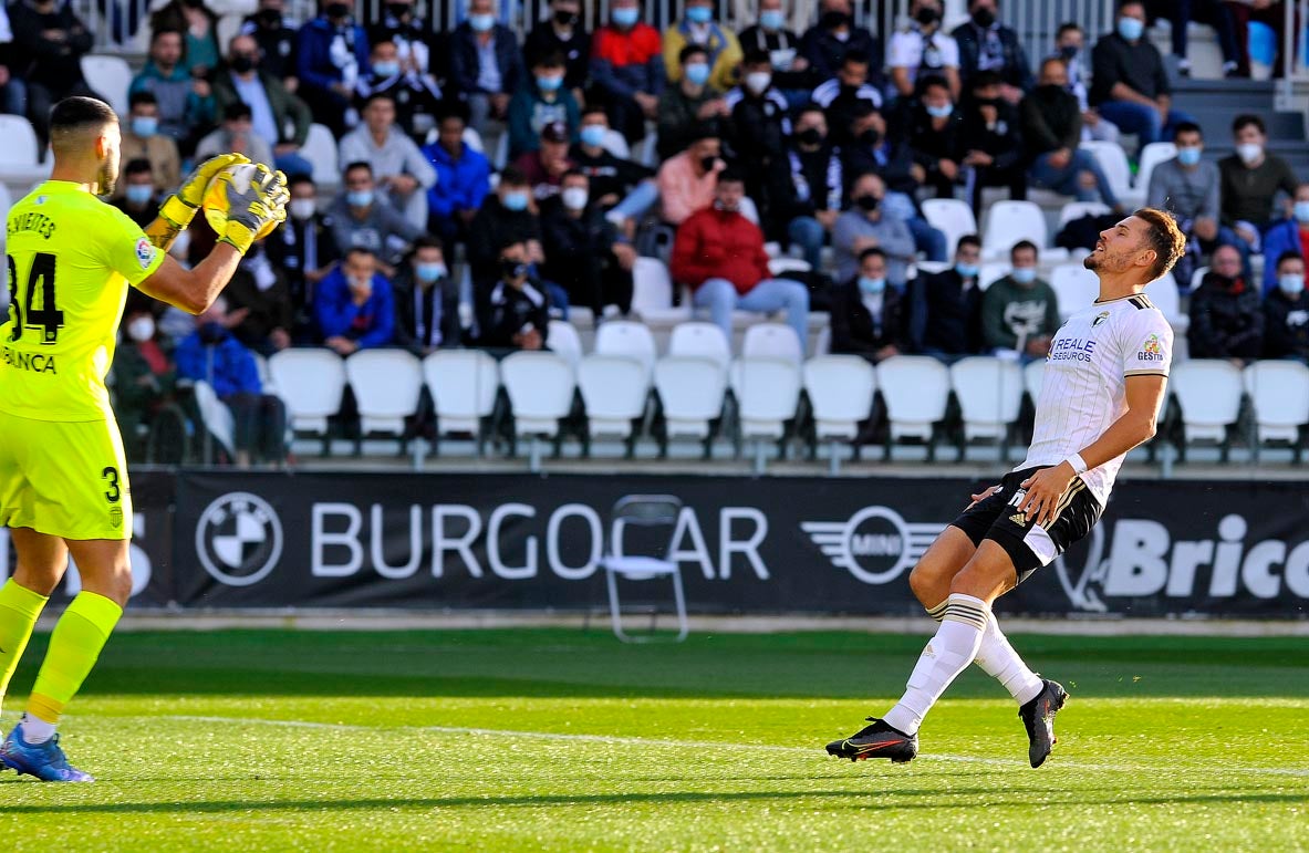 Así fue el empate entre los burgaleses y los gallegos en El Plantío.