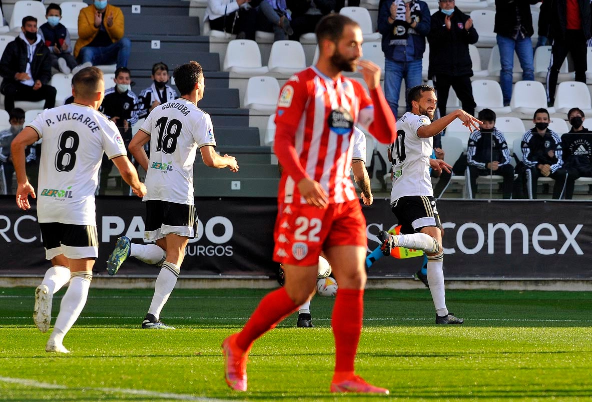 Así fue el empate entre los burgaleses y los gallegos en El Plantío.