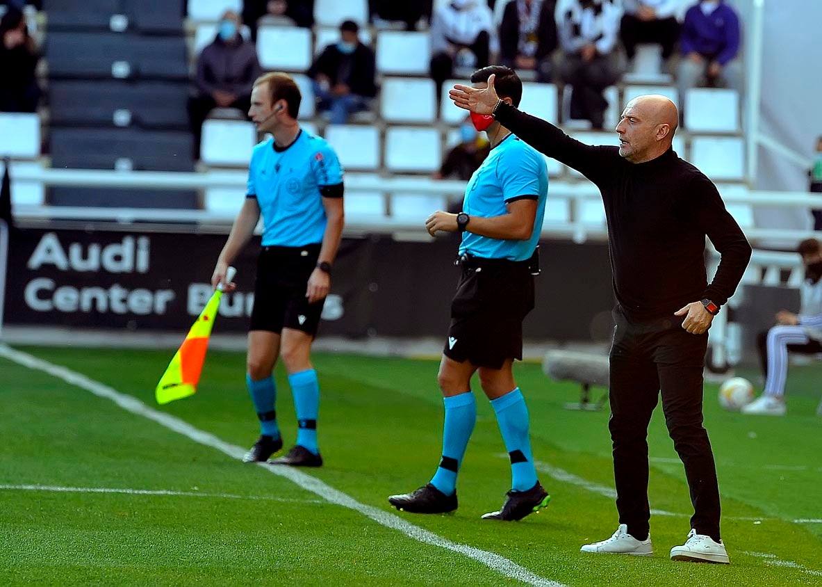 Así fue el empate entre los burgaleses y los gallegos en El Plantío.