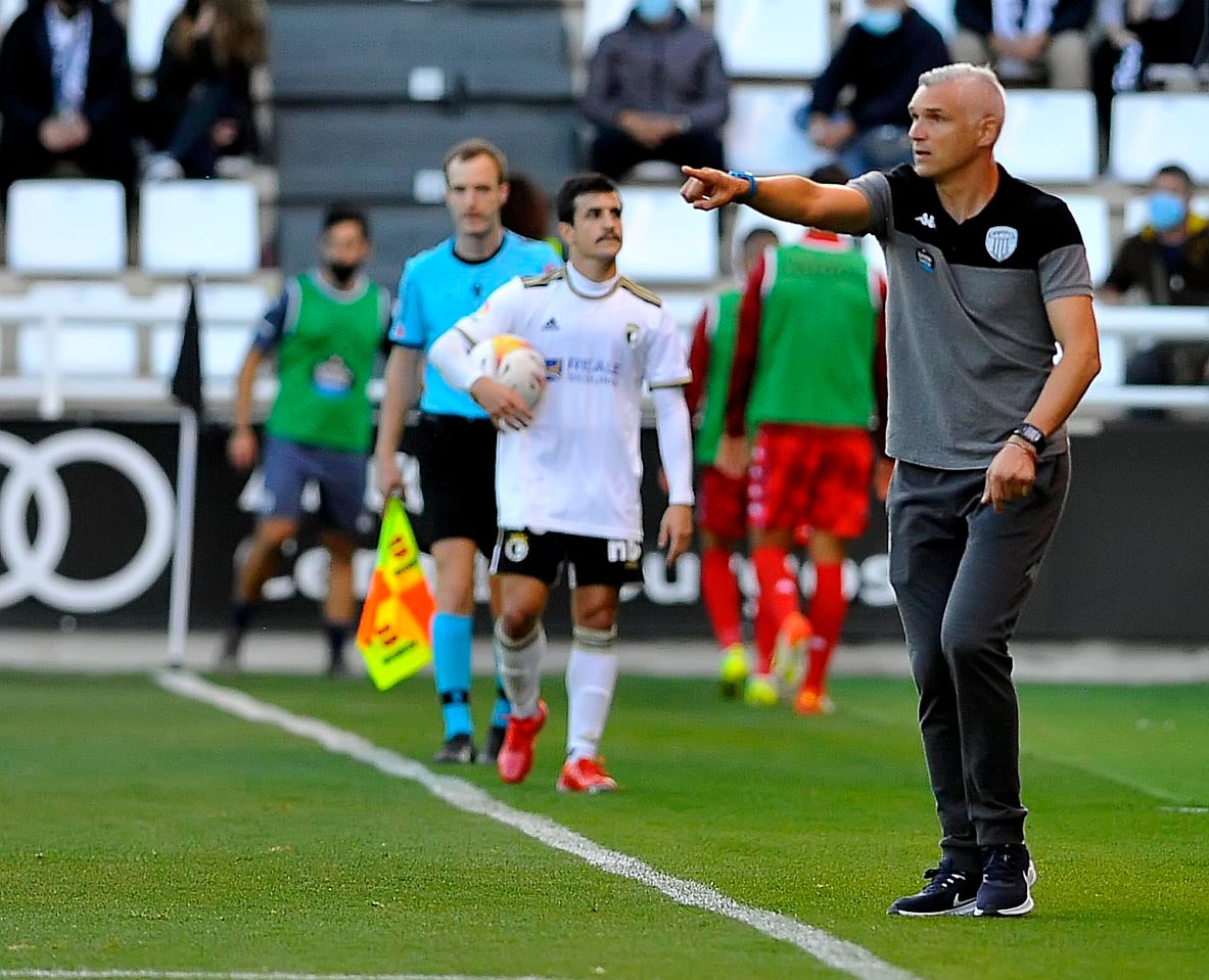 Así fue el empate entre los burgaleses y los gallegos en El Plantío.