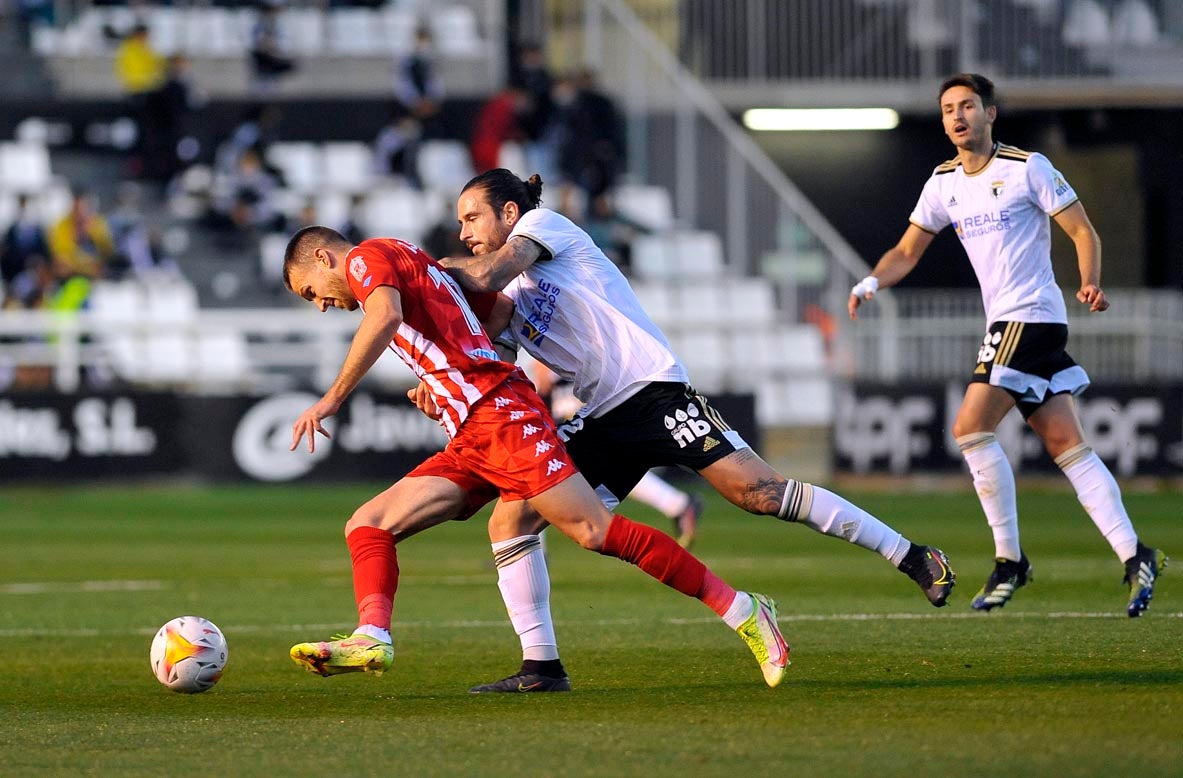 Así fue el empate entre los burgaleses y los gallegos en El Plantío.