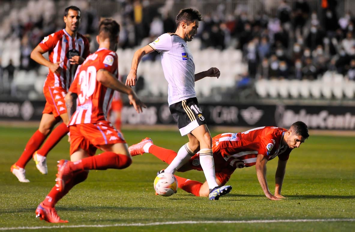 Así fue el empate entre los burgaleses y los gallegos en El Plantío.