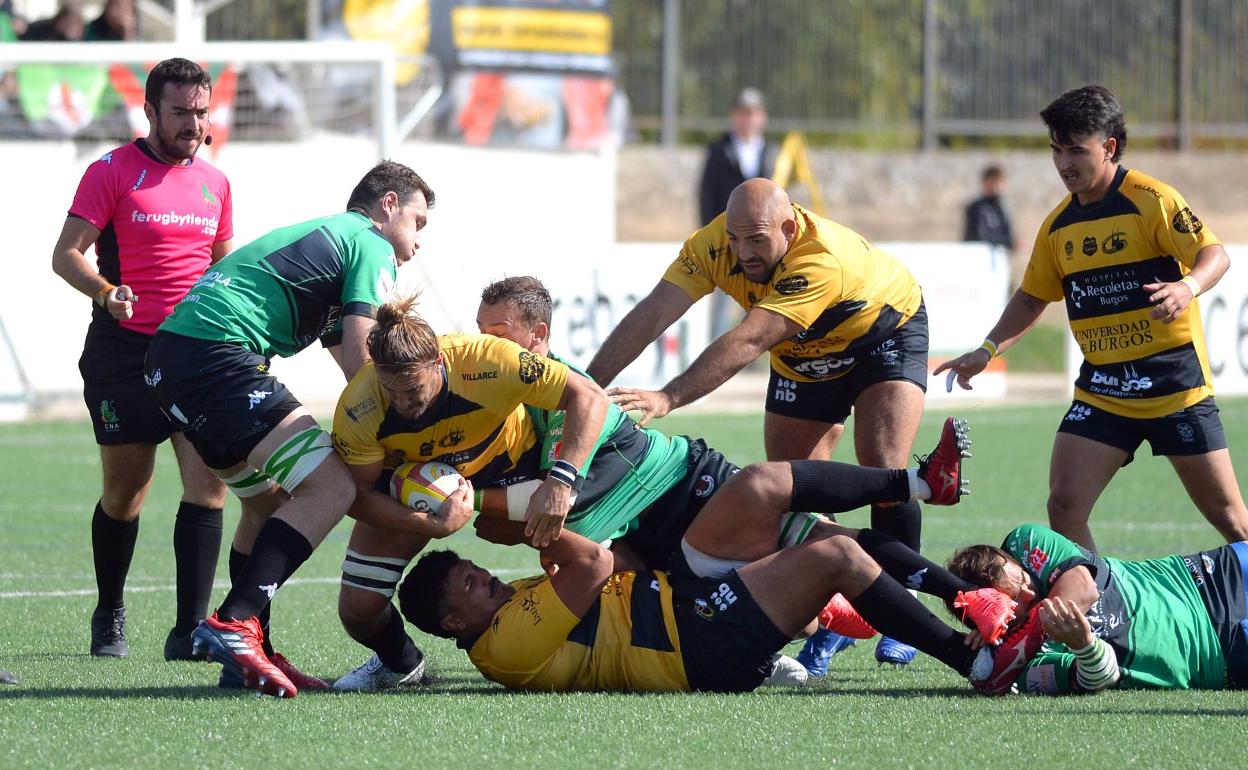 Imagen de archivo del encuentro entre el Recoletas y el Gernika.