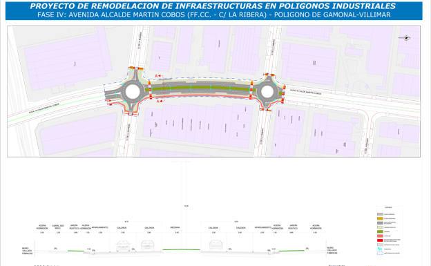 Comienza la fase IV de la remodelación de los polígonos industriales de Burgos por 1,2 millones