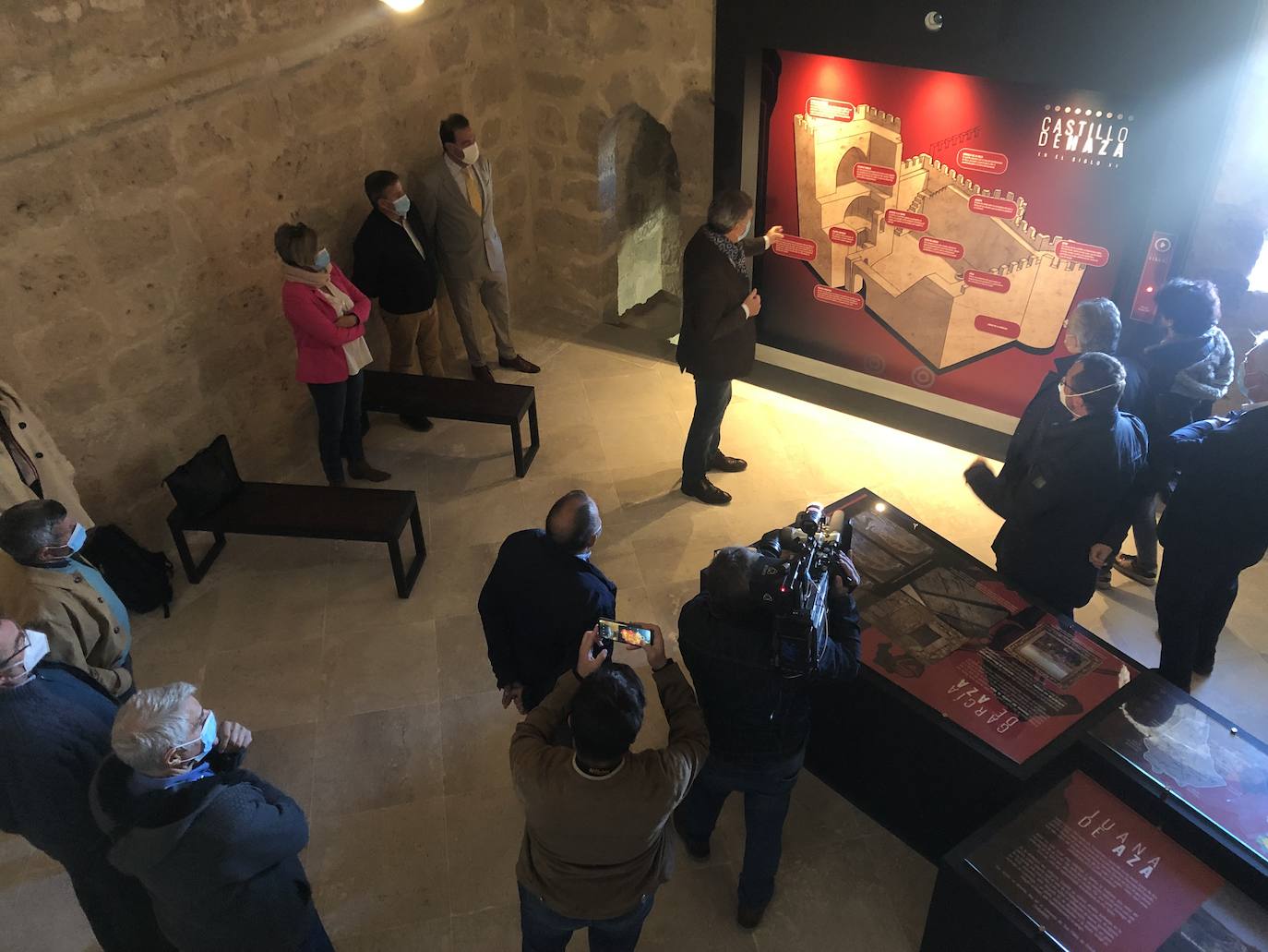 Fotos: La torre del homenaje del Castillo de Haza podrá ser visitada por los ciudadanos