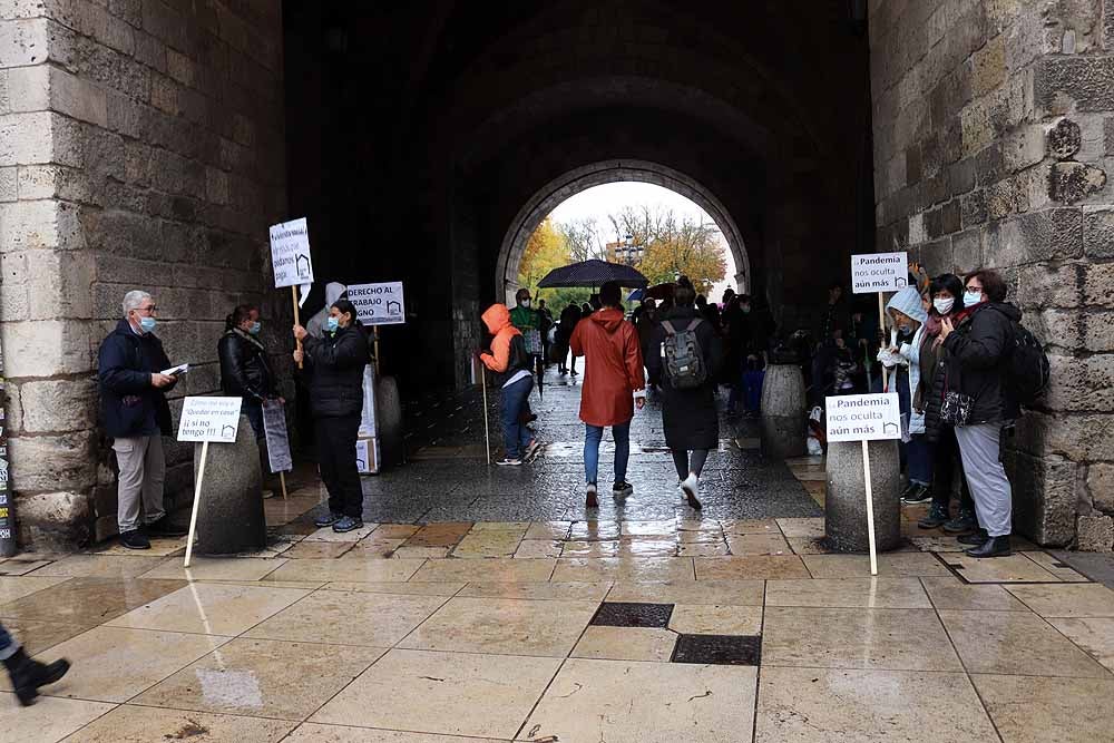 Fotos: Burgos se despide octubre con lluvia