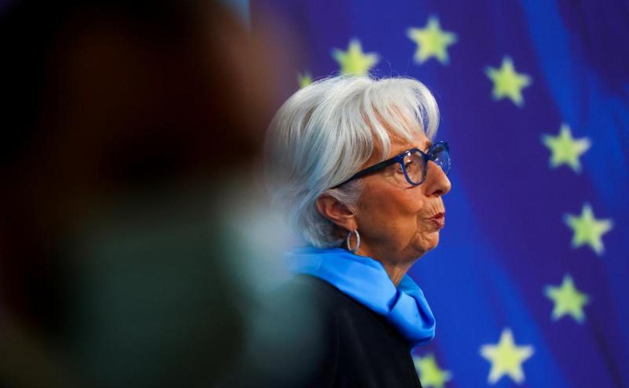 La presidenta del Banco Central Europeo Christine Lagarde