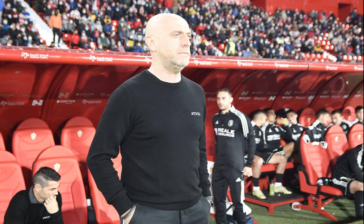 Julián Calero, en el estadio Juegos Mediterráneos.