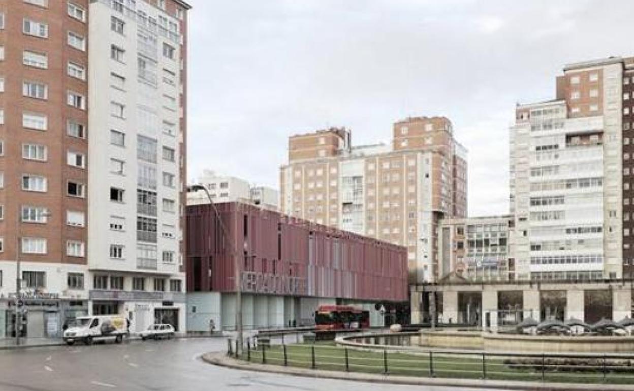 Recreación del futuro Mercado Norte. 