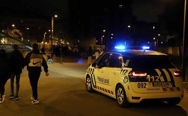 La Policía Local levanta 323 actas por botellón en tres meses