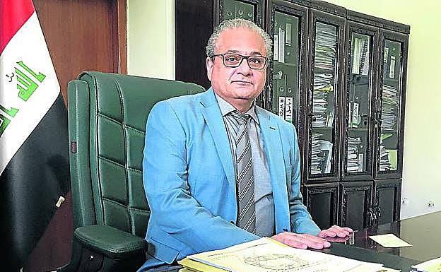 Laith Majid Hussein, del Ministerio de Cultura iraquí.
