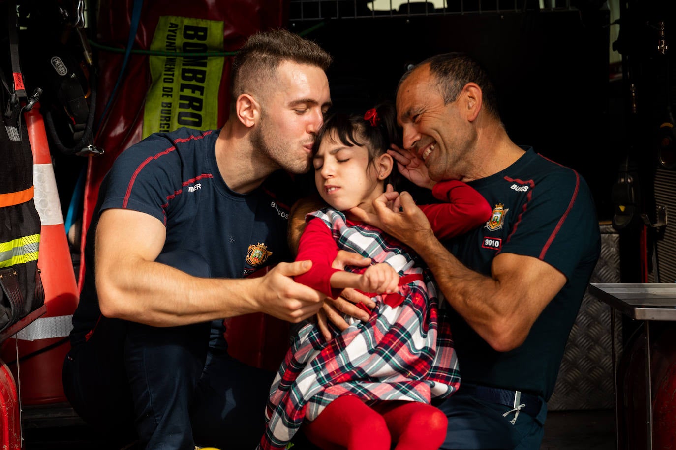 Fotografía de Chomi Delgado para el calendario solidario