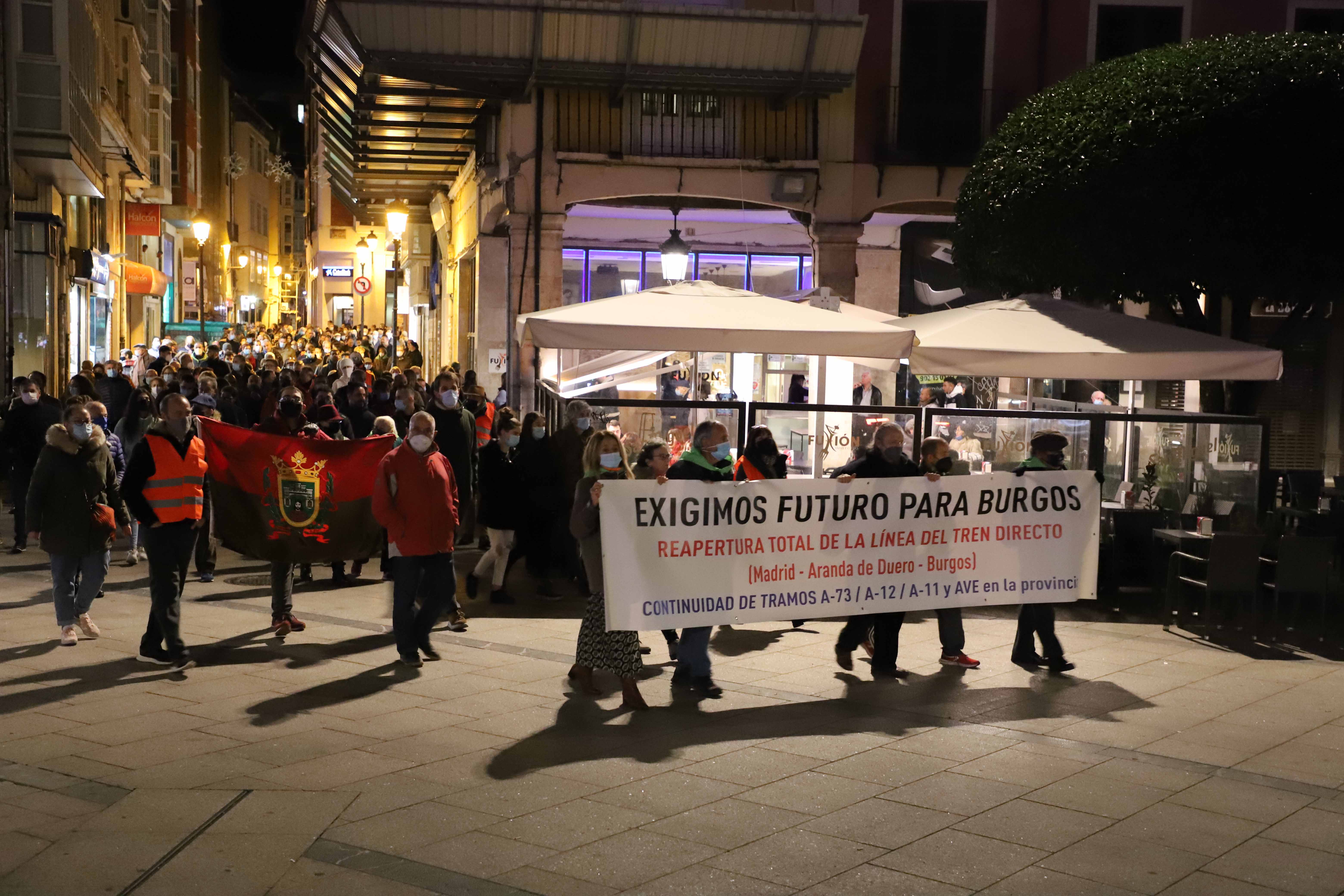 Fotos: Una manifestación pide futuro para Burgos