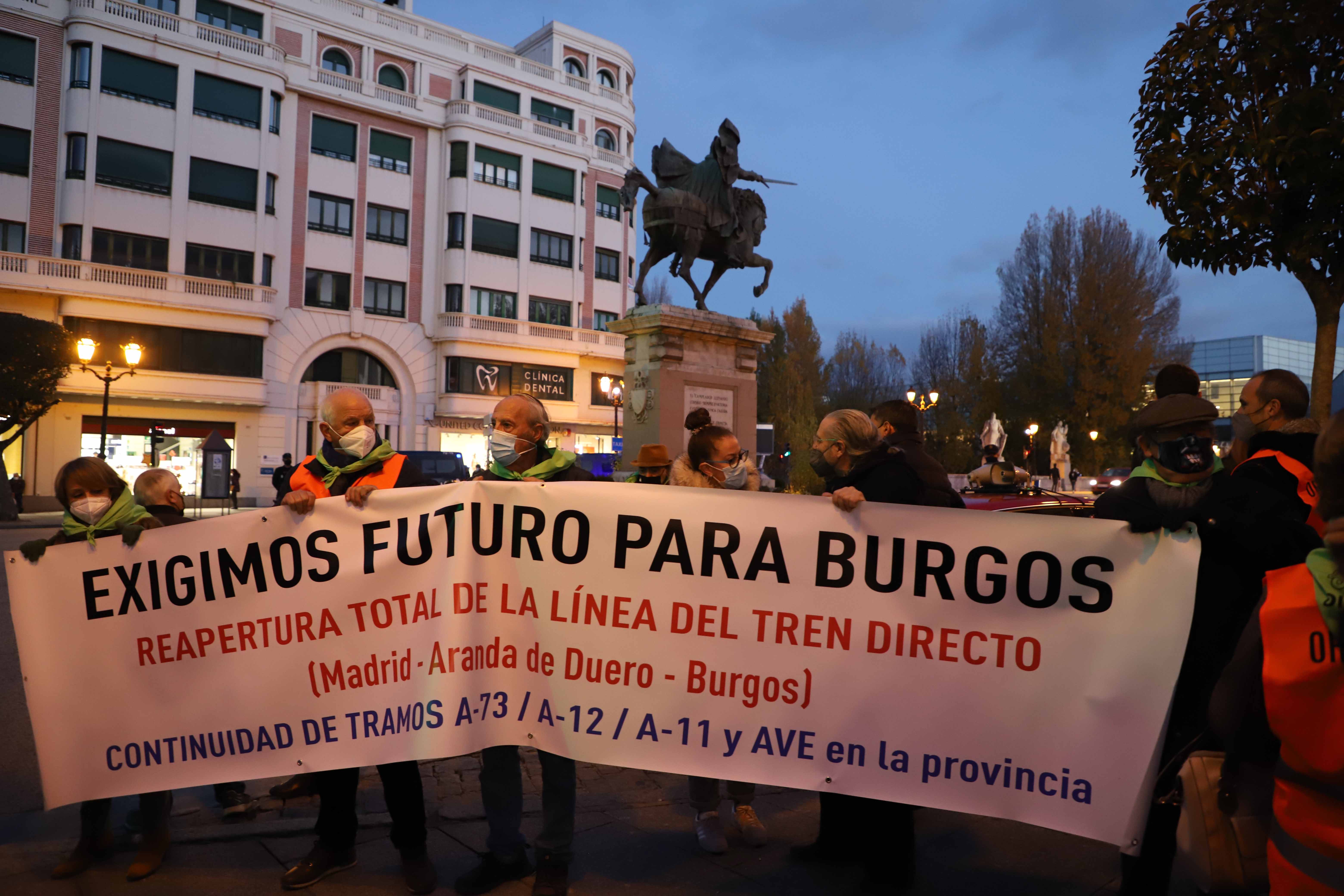 Fotos: Una manifestación pide futuro para Burgos