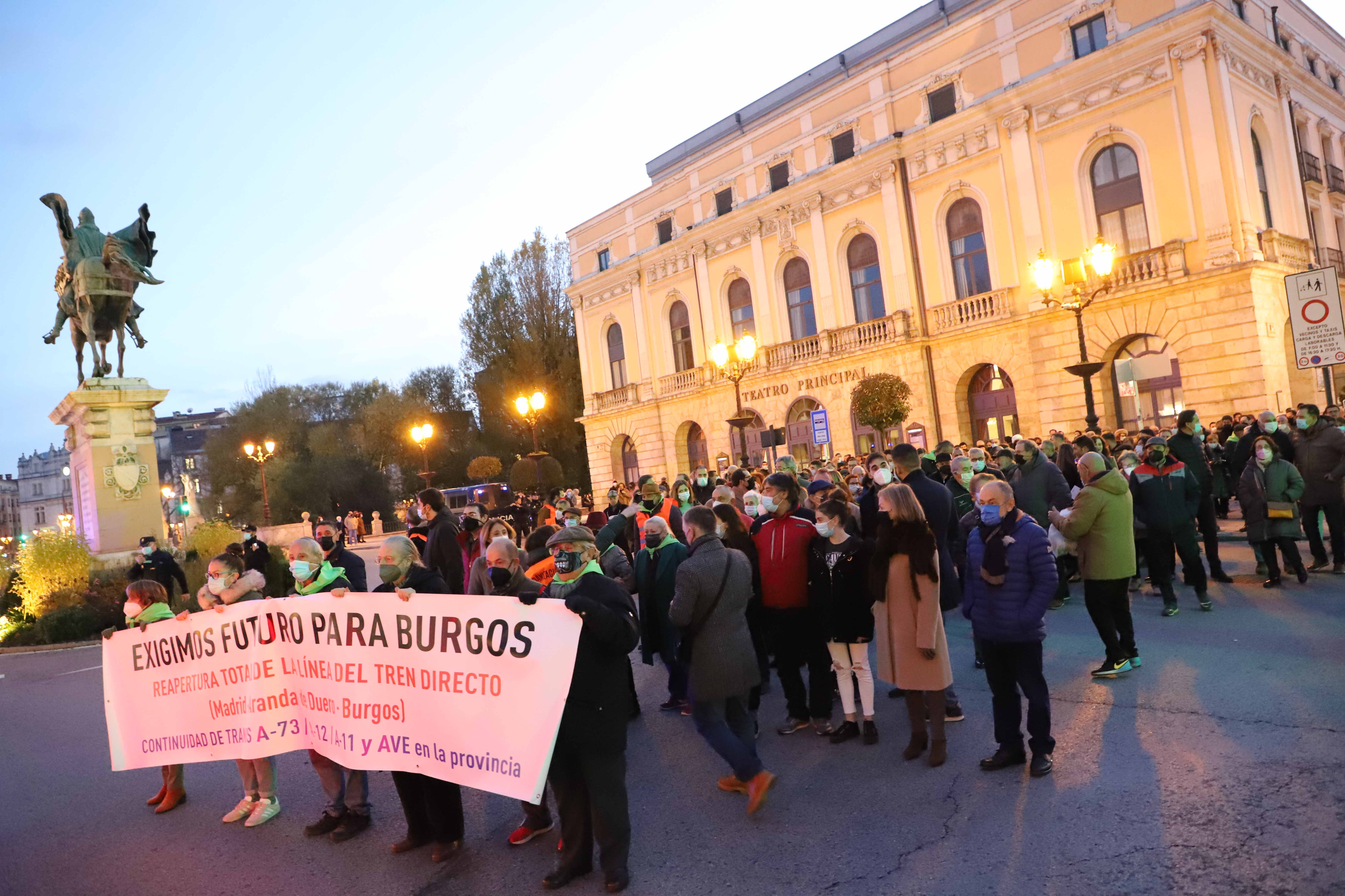 Fotos: Una manifestación pide futuro para Burgos